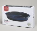 Форма овальная для запекания "AGNESS" REACTIVE BLUE, 2500 мл