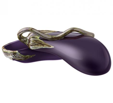 Блюдо для запекания с крышкой "БАКЛАЖАН", 520 мл