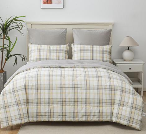 Постельное белье с одеялом "Sofi de Marko" Роберто №21 Велюр/Сатин, Евро