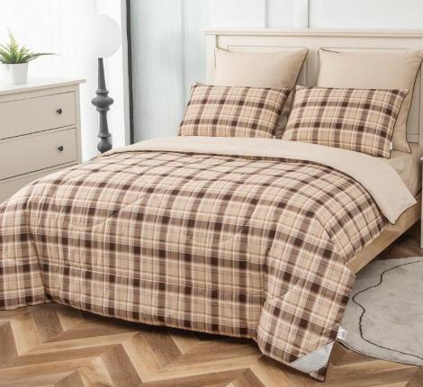 Постельное белье с одеялом "Sofi de Marko" Ришелье №40 Сатин, Семейный