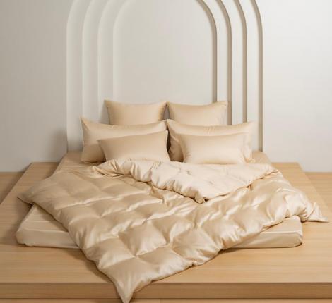 Постельное белье "VANILLA BRILLIANT GRASS" 2418250 Тенсел, Семейный