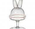 Блюдо на ножке с крышкой "RABBIT FAMILY", 12*12*23,5 см