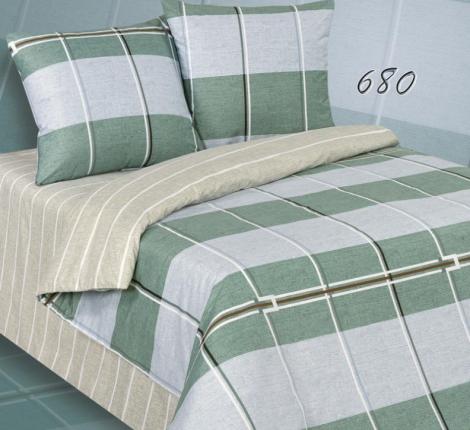 Постельное белье "АльВиТек" ПA-3-680 Поплин, Евро