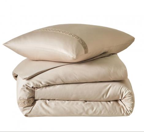 Постельное бельё "Blanc des Vosges" HERITAGE CHANVRE Сатин ДеЛюкс, Евро