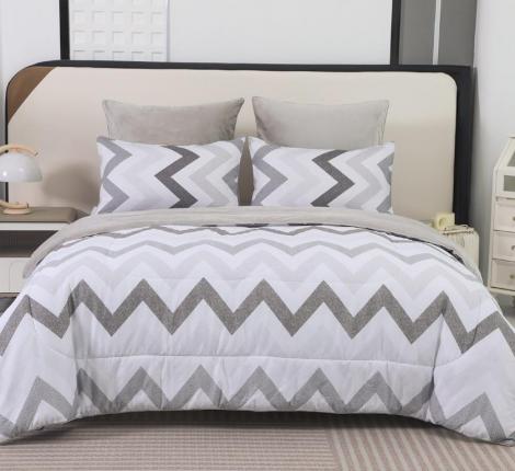 Постельное белье с одеялом "Sofi de Marko" Роберто №12 Велюр/Сатин, Семейный