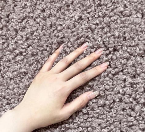 Коврик "Sofi de Marko" Lamba (пурпурный) Искусственная овечья шерсть, 80х120