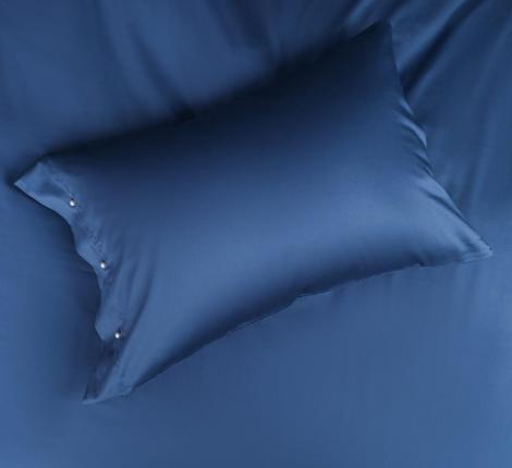 Наволочка "Sofi de Marko" Premium Mako (синий), 50х70