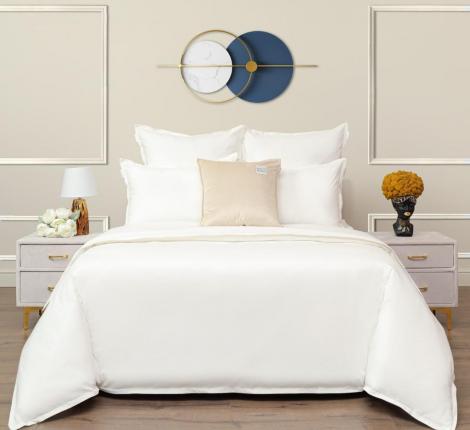 Постельное белье "Sofi de Marko" Саммер (белый) Варёный хлопок, Евро