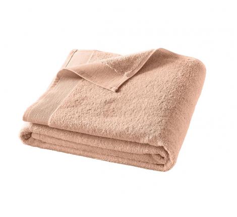 Полотенце махровое "Blanc des Vosges" UNI POUDRE (пудрово-розовый), 40х60