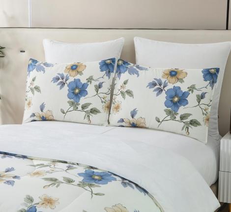 Постельное белье с одеялом "Sofi de Marko" Роберто №38 Велюр/Сатин, Евро