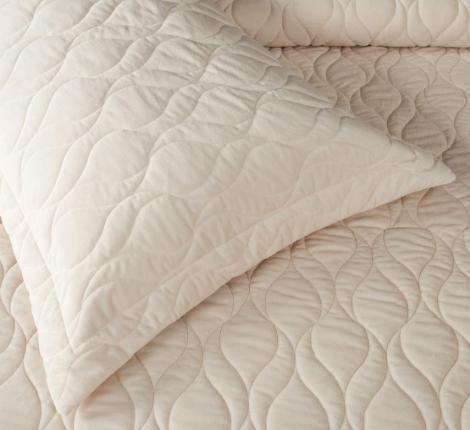 Покрывало "Sofi de Marko" Нобилис (кремовый) Велюр, 240х260