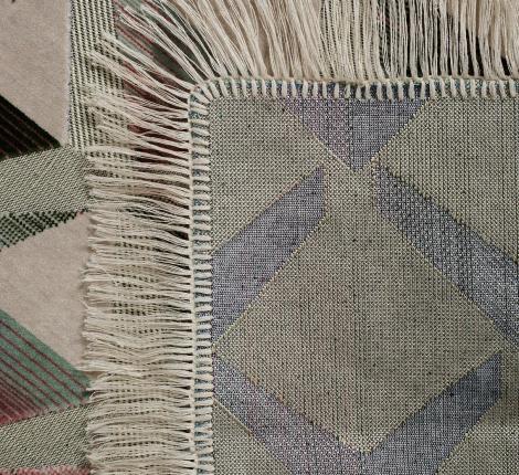 Комплект покрывал "Karteks" на диван 160х220 и два кресла 90х160 АБСТРАКЦИЯ, перламутровый