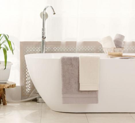 Комплект махровых полотенец "PEARL BALANCE GRASS", 40х70+70х140