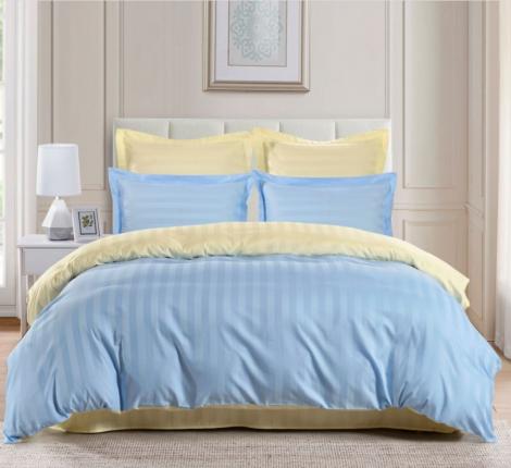 Постельное белье "Valtery" OD-61 Страйп Сатин, Семейный