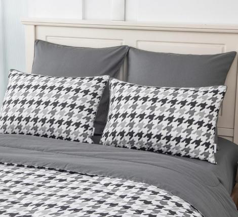 Постельное белье с одеялом "Sofi de Marko" Ришелье №46 Сатин, Семейный