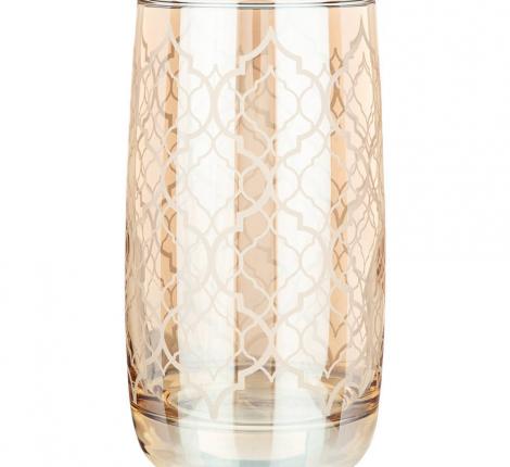 Набор стаканов для воды 6 штук "БАКАРРА МЕД", 330 мл