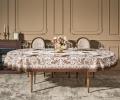 Скатерть овальная с пропиткой "RICH GARDEN", 180х300 см