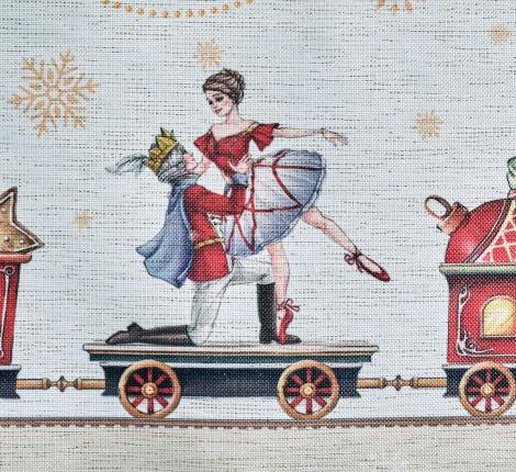 Скатерть LEFARD "ЩЕЛКУНЧИК" 175х400 см, бежевый