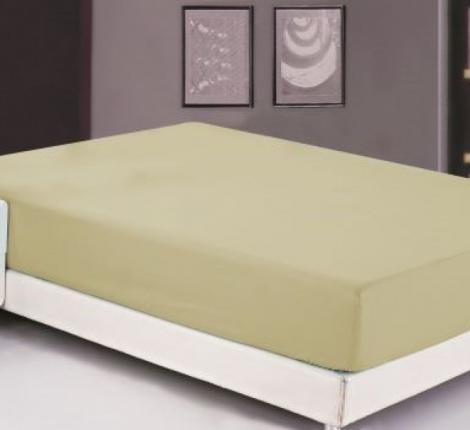 Простынь сатин на резинке (PRC-R-43), 90x200