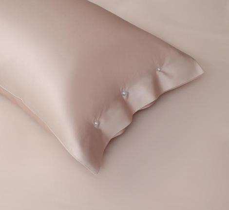 Постельное белье с одеялом "Sofi de Marko" Premium Mako (кремовый) Сатин ДеЛюкс, Евро