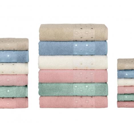 Набор махровых полотенец KARACAN "Aytug", 50х85-6 шт.