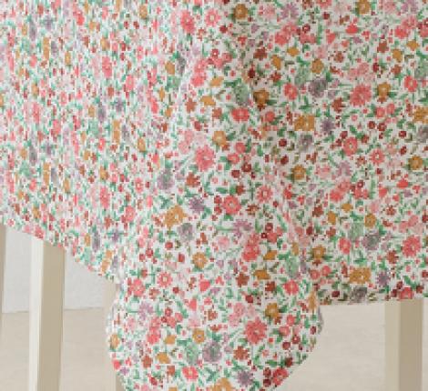 Скатерть с цветочным узором &quot;KARNA''  FLOWERS 150x220 см 1/1, V1