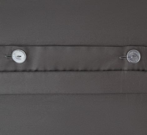 Постельное белье "Sofi de Marko" Моно (антрацит) Сатин ДеЛюкс, Евро макс