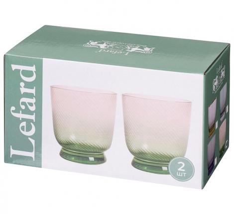 Набор стаканов 2 штуки "TWIST&SHINE" PURPLE, 360 мл