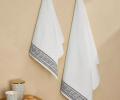 Полотенце махровое Arya 70x140 Vigor, Белый