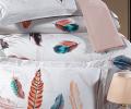 Постельное бельё "DO&CO" Сатин "LUX EXCLUSIVE" CEDRINA, Евро