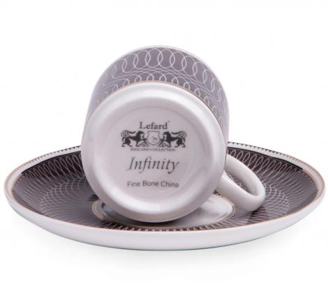 Кофейный набор "INFINITY" на 4 персоны, 8 предметов (120 мл)