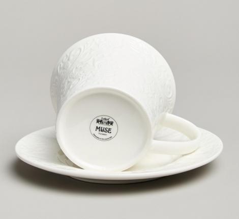 Чайный набор "MUSE" на 2 персоны, 4 предмета (250 мл)