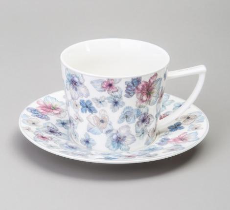 Чайный набор "BLOSSOM" 165-590 на 6 персон, 12 предметов (250 мл)