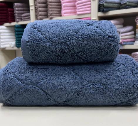 Полотенце микрокоттон AMBIELLA "ELIPS" 50x90, синий