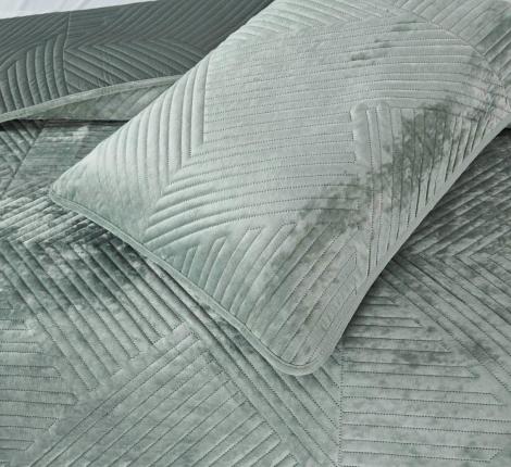 Покрывало "Sofi de Marko" Патрисия (изумруд 1) Велюр, 240х260