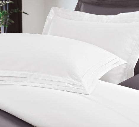 Постельное бельё Sharmes Solid "Soho" Семейный, Белый