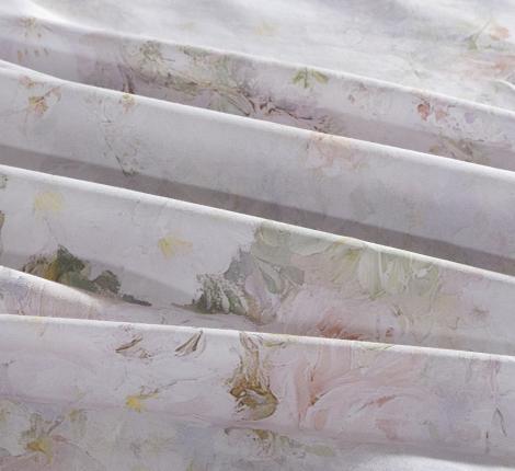 Постельное белье "Asabella" 2324-6 Мако-Сатин, Евро