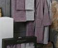 Набор "PIERRE CARDIN HOME" (2 халата, полотенца 50х90-2 шт., 70х140-2 шт.), лиловый-серый