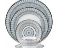 Тарелка для супа "ARCADES GRIS PLATINE" диаметр 22см, лиможский фарфор