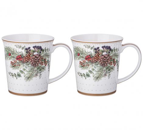 Набор кружек 2 штуки "CELEBRATION", 400 мл