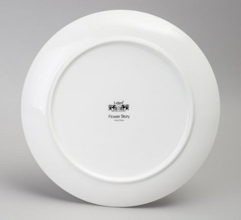 Набор обеденных тарелок 2 шт. "FLOWERS STORY", 25,5*2,5 см