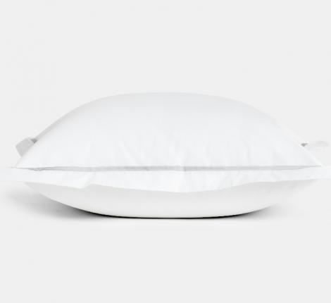 Наволочка с узкой отделкой "ALPINE ASH GREY ALLURE GRASS" Мако-Сатин, 70х70 (2шт)