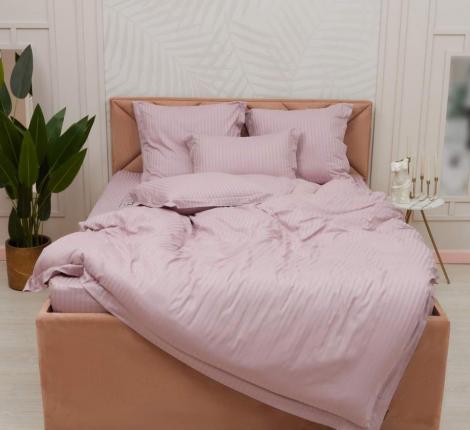 Постельное белье "Sofi de Marko" Моне (лиловый) Страйп Сатин, 1,5 спальный