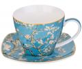 Чайный набор "ЦВЕТУЩИЙ МИНДАЛЬ" (В. ВАН ГОГ) на 4 персоны, 8 предметов (250 мл)