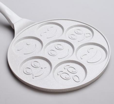 Сковорода для оладий AGNESS "СМАЙЛ" 932-029, диаметр 26,5 см