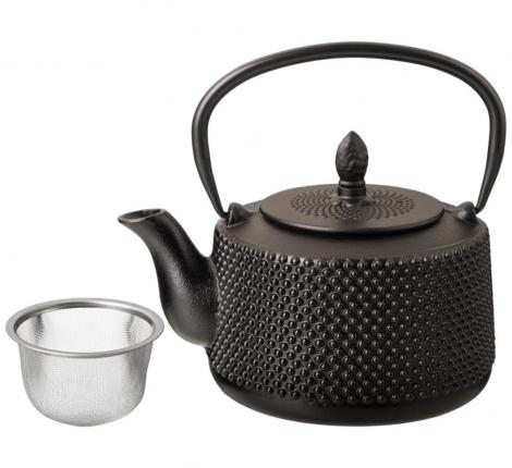 Заварочный чайник чугунный "Lefard" 734-080 с эмалированным покрытием внутри, 1000 мл