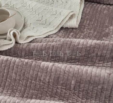 Покрывало велюровое "ROMANCE" JOY JH-01 Dirty rose, 220х240