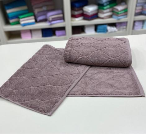 Полотенце микрокоттон AMBIELLA "ELIPS" 50x90, коричневый