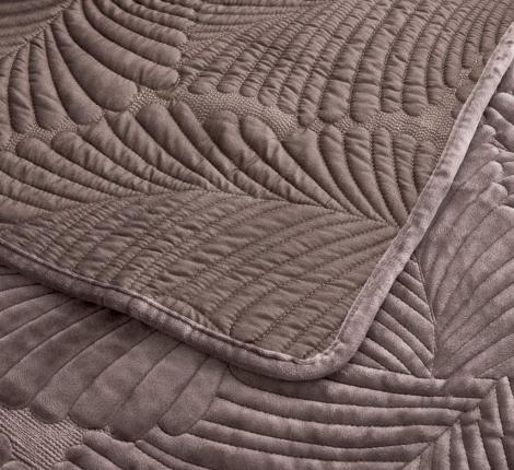 Покрывало &quot;Sofi de Marko&quot; Ноэль (мокко) Велюр, 240х260