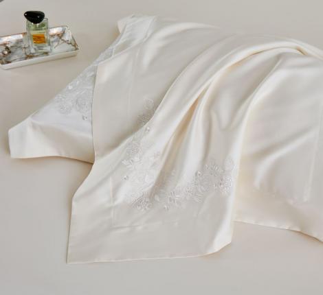 Постельное белье "Asabella" 2236-6 Сатин ДеЛюкс, Евро